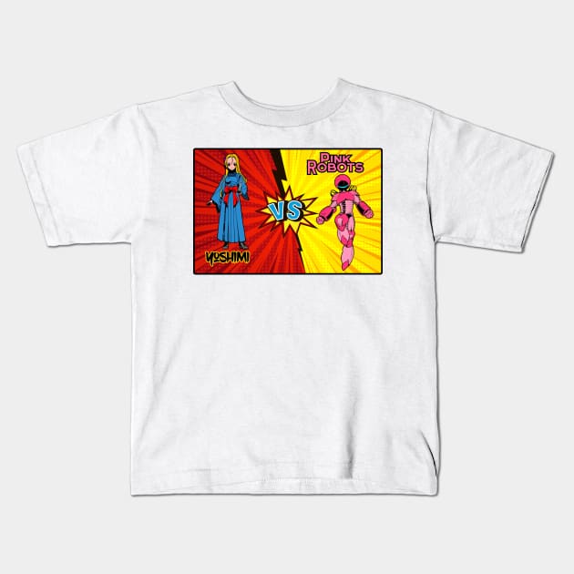 Yoshimi Battles The Pink Robots Kids T-Shirt by Vault Emporium